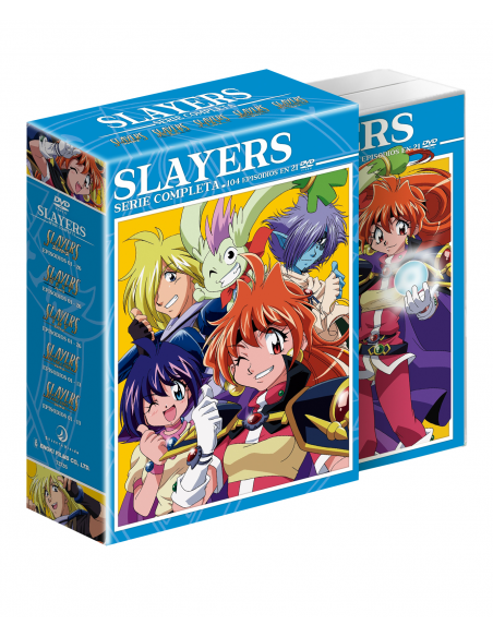 SLAYERS Serie completa en DVD