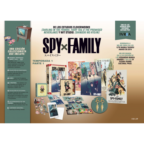 SPY X FAMILY TEMPORADA 1 episodios 1...
