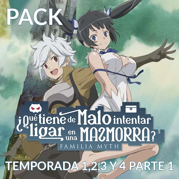 Todo Danmachi en DVD