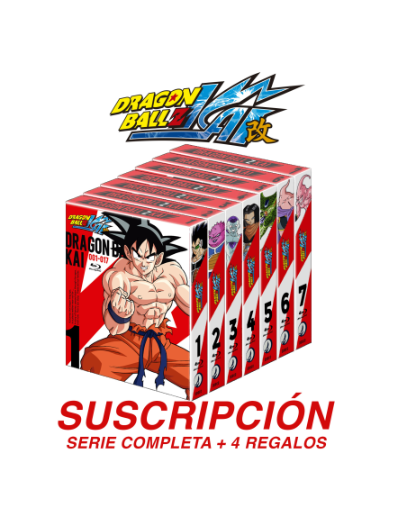 Suscripción Dragon Ball Z Kai Bluray