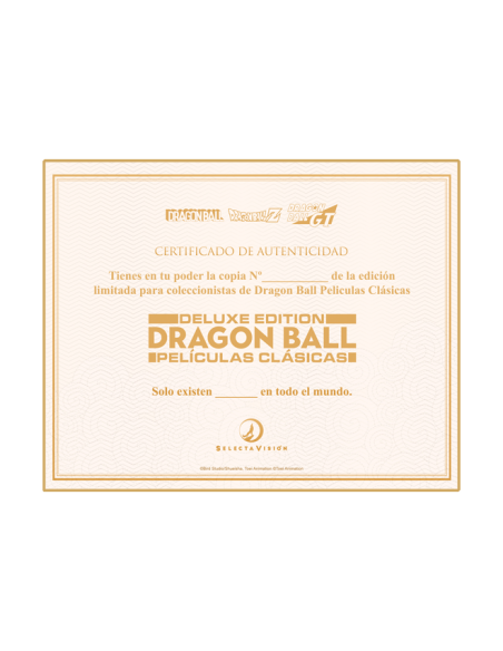Dragon Ball Películas clásicas Deluxe Edition