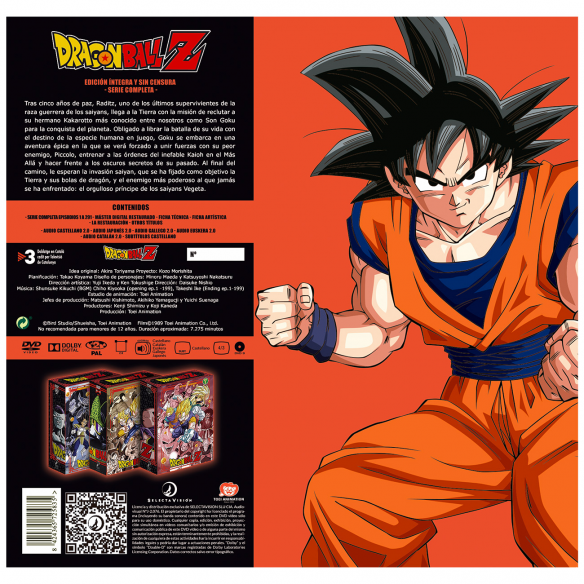 Dragon Ball Z Monster Box 2024. Dvd...