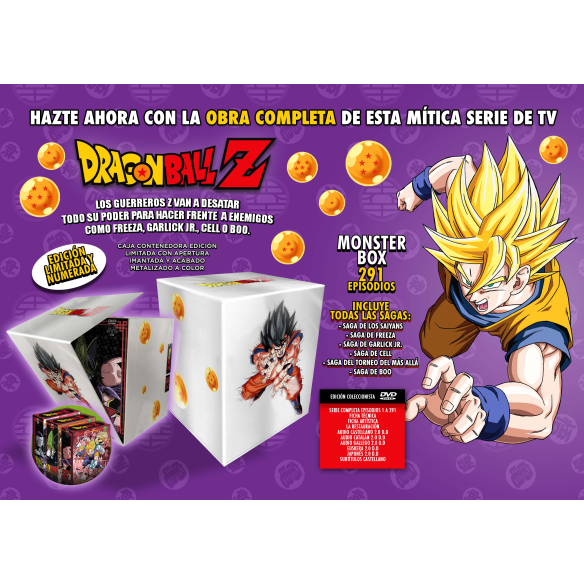 Dragon Ball Z Monster Box 2024. Dvd...