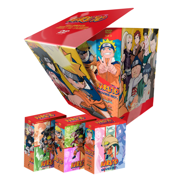 NARUTO MONSTER BOX 2024. DVD (45 DVD)