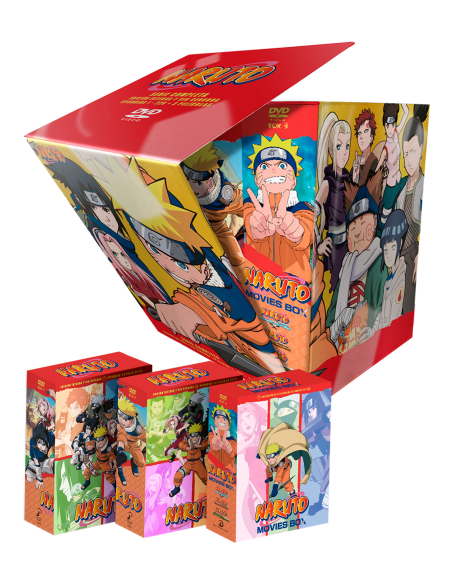 NARUTO MONSTER BOX 2024. DVD (45 DVD)