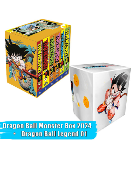 Dragon Ball Legend 01 (Castellano) + Dragon Ball Monster Box 2024