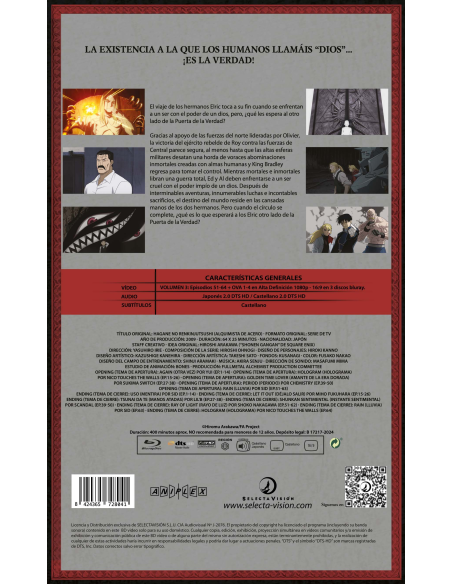 Fullmetal alchemist Volumen 3