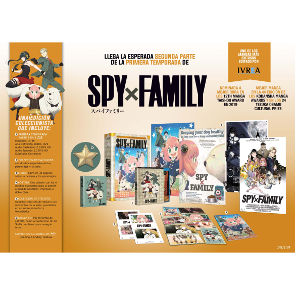 SPY X FAMILY TEMPORADA 1 PARTE 2...