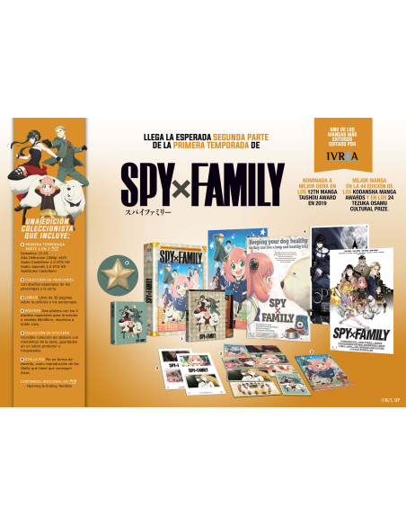 SPY X FAMILY TEMPORADA 1 PARTE 2 episodios 13 a 25