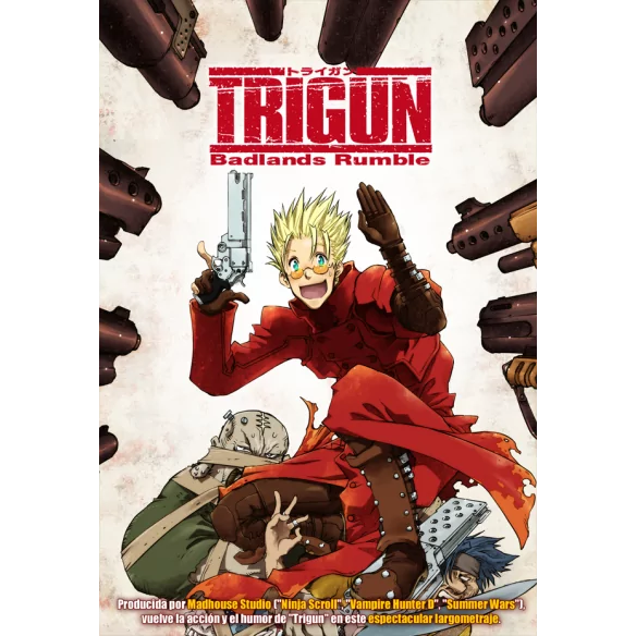 Trigun Badlands Rumble.- Edición Dvd