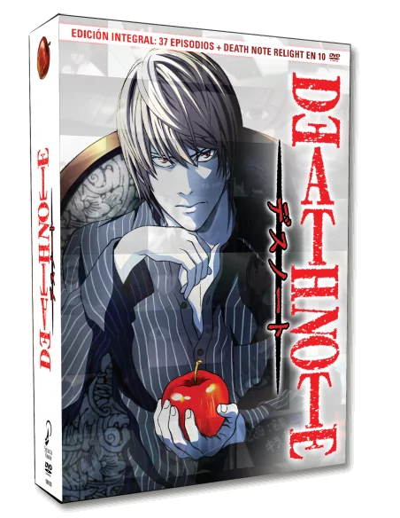 Death Note - Serie Completa: 37 Episodios + Death Note Relight En Dvd