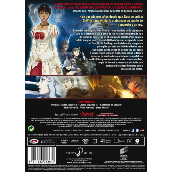 Berserk: La Edad De Oro Ii - La...