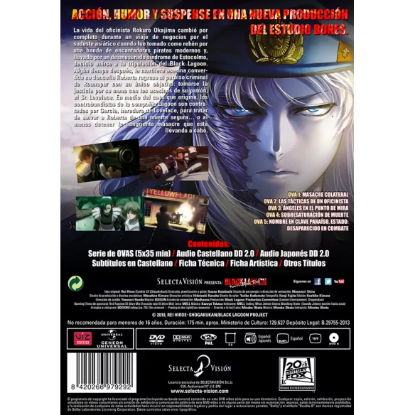 Black Lagoon: Roberta's Blood Trail...