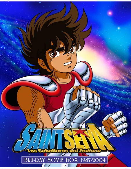 Los Caballeros Del Zodíaco - Saint Seiya - Blu-ray Movie Box 1987-2004