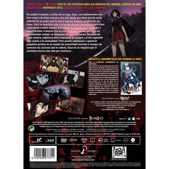 Blood C 12 Episodios + Blood C The...