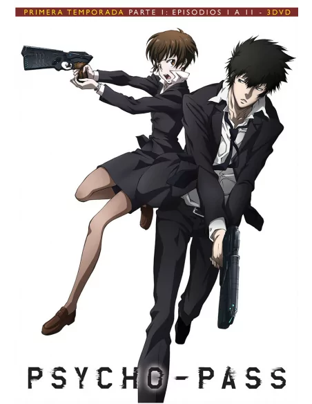 Psycho-pass - Primera Temporada Parte 1: Episodios 1 A 11 - 3 Dvd