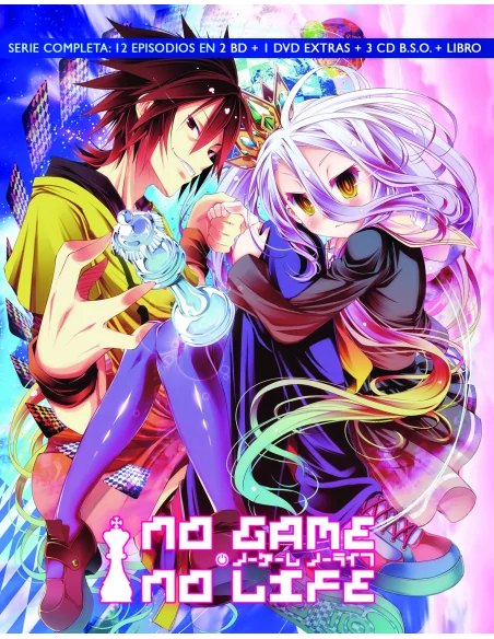 No Game No Life - Temporada 1 Blu-ray - Edición Coleccionista