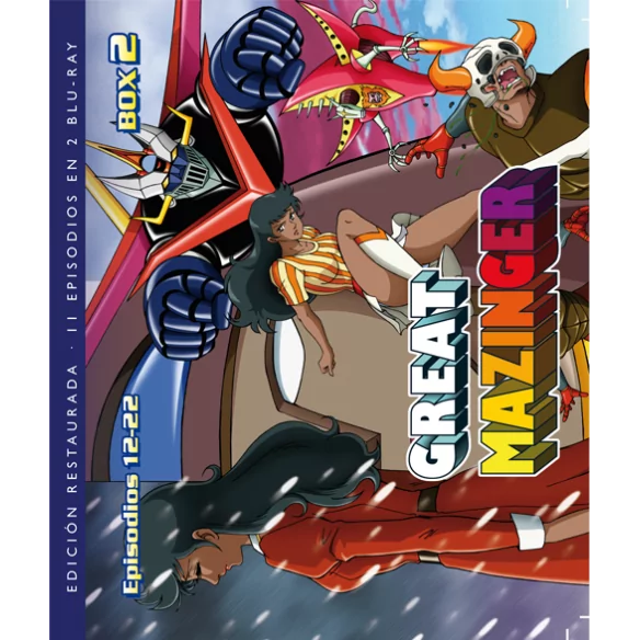 Great Mazinger Box 2.- Edición Bluray.