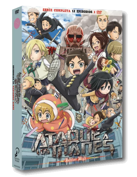 Ataque A Los Titanes Junior High. Serie Completa. Dvd