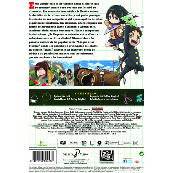 Ataque A Los Titanes Junior High....