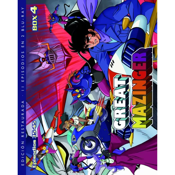 Great Mazinger Box 4 Bd