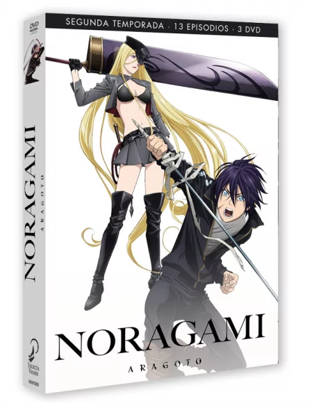 Noragami Aragoto. Temporada 2 Episodios 1 A 13. Dvd