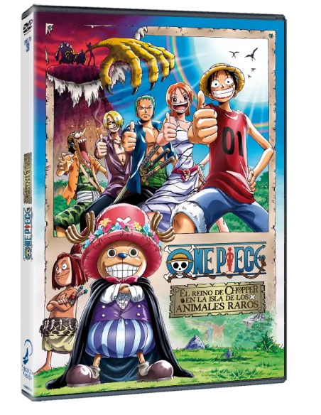 One Piece. El Reino De Chopper En La Isla De Los Animales Raros. Dvd