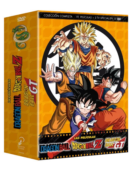 Dragon Ball & Dragon Ball Z Las PelÍculas. Colección Completa.dvd