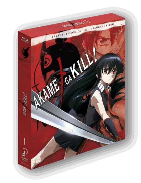 Akame Ga Kill Episodios 1 A 12. Bluray Edición Coleccionistas