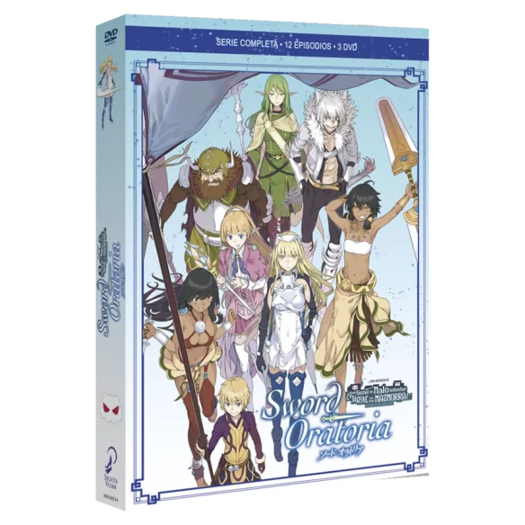 Sword Oratoria Episodios 1 A 12 Dvd