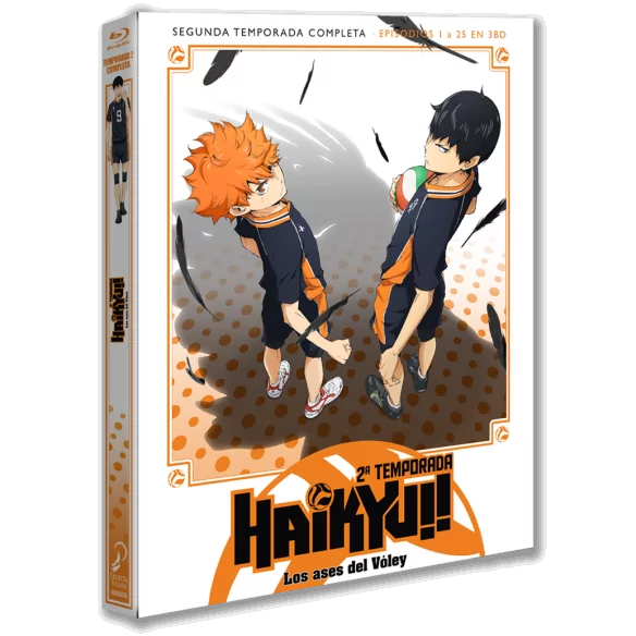 Haikyu! Los Ases Del VÓley. Temporada 2 Completa. Bluray