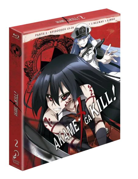 Akame Ga Kill Episodios 13 A 24. Bluray Edición Coleccionistas