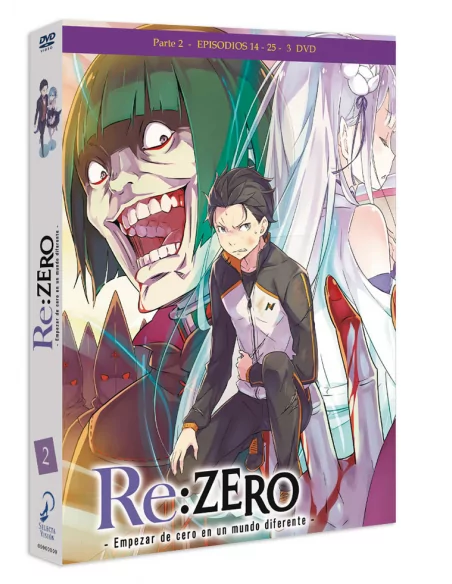 Re:zero Episodios 14 A 25 - Dvd