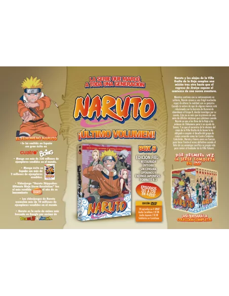 Naruto Box 9 - Dvd