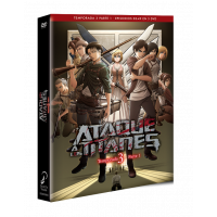 Ataque A Los Titanes - Temporada 3 Parte 1 - Dvd