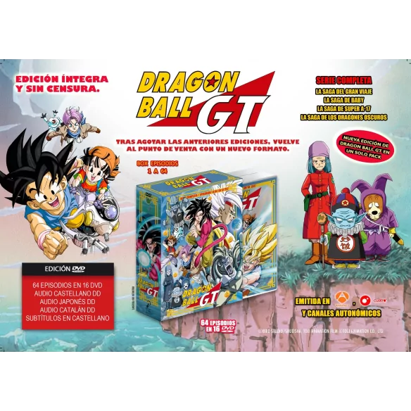 Dragon Ball Gt - Serie Completa -...