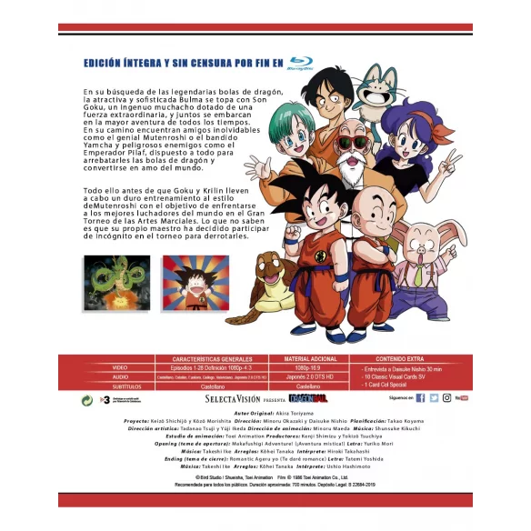 Dragon Ball Box 1 Episodios 1 A 28...