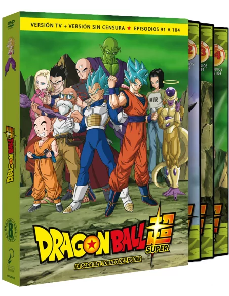 Dragon Ball Super. Box 8. Episodios 91 Al 104. Edición Dvd