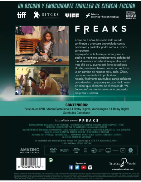 Freaks Dvd