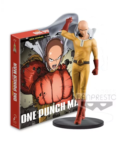 One Punch Man Bd Completa + Figura Saitama