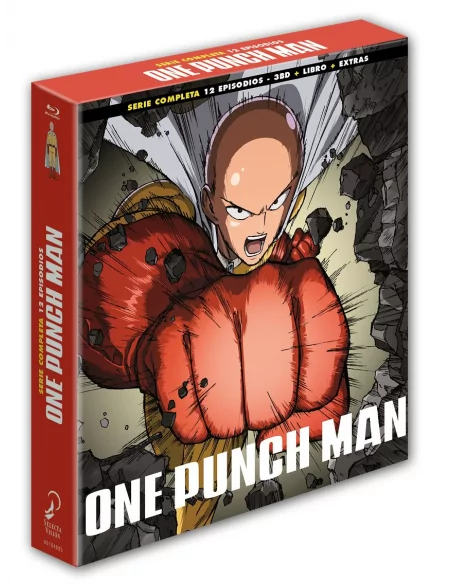 One Punch Man Bd Completa + Figura Saitama