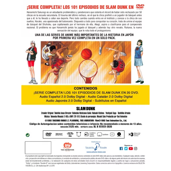 Slam Dunk Serie Completa Episodios 1...