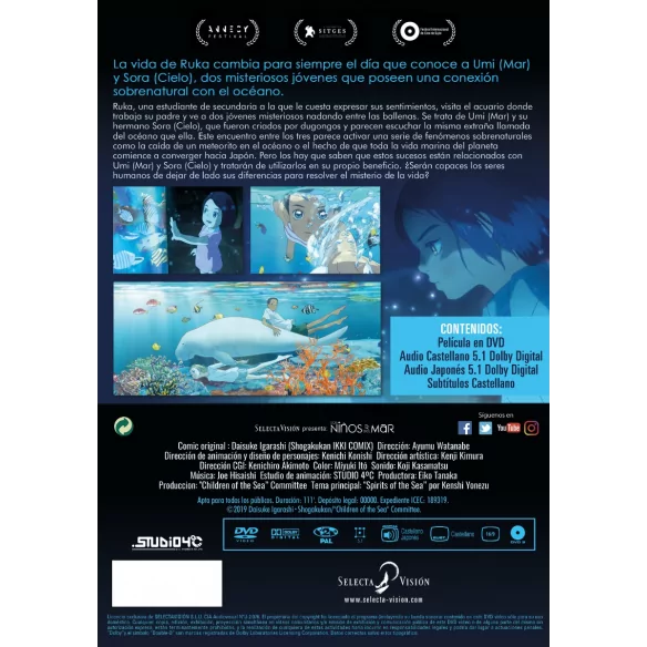 Los NiÑos Del Mar Dvd