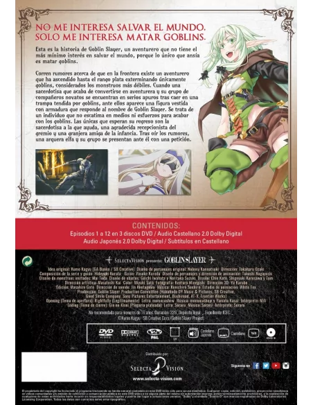 Goblin Slayer Episodios 1 A 12 Dvd