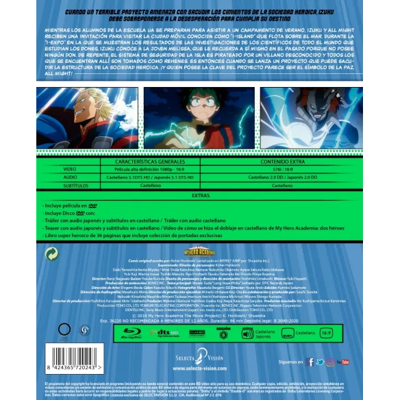 My Hero Academia. La PelÍcula. Dos...
