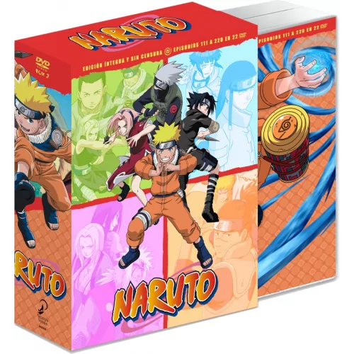 Naruto Box 2 Episodios 111 A 220