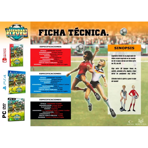 Legendary Eleven Ps4