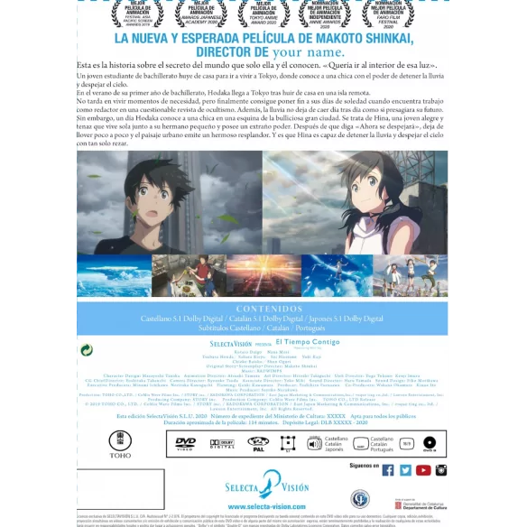 El Tiempo Contigo Dvd