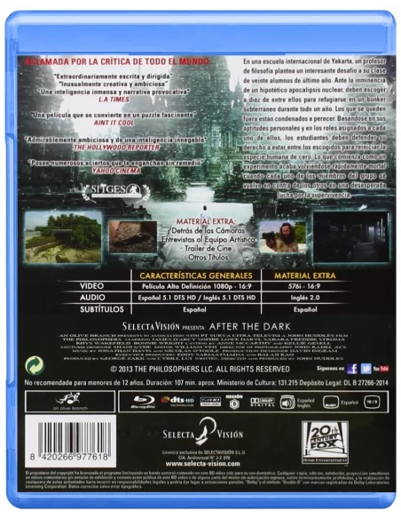 After The Dark - Bluray