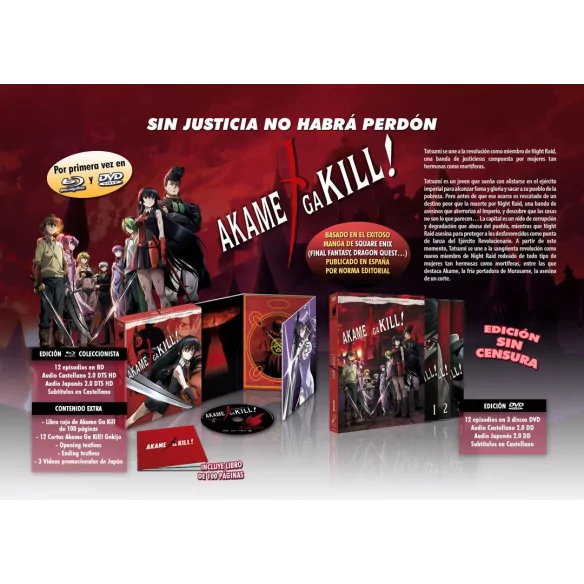 Akame Ga Kill Episodios 1 A 12....